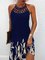 JFN Round Neck Floral Party Mini Dresses