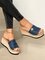 JFN Resort Hemp Rope Sole Wedge Sandals
