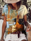 Regular Fit Abstract Vacation Shirts & Tops