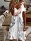 Loosen Vacation Color Block Sweet Dresses