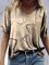 Mandala Loosen Cotton Blends Shirts & Tops