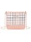 JFN Metal Chain Vintage Check Zipper Shoulder Bag Crossbody Bag