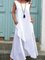 Casual Cotton Blends Sleeveless Woven Dresses