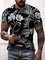 Men's Hawaiian Botanical Floral Short Sleeve T-Shirt