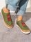 JFN Slide Flat Heel Hollow-Out Round Toe Casual Women Breathable Sneakers