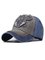 JFN Men's Colorblock Washed Distressed Three-dimensional Embroidered Baseball Cap