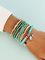 JFN Boho Beach Colorful Rice Beads Multilayer Bracelet Set