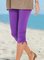 Casual Skinny Plain Cotton Blends Leggings