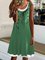 Casual Round Neck Sleeveless Knitting Dresses