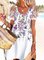 Floral Print Lace-Panel Loose Dress