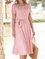 Polka Dots Short Sleeve Knit Dress