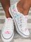 JFN Fashion Floral Ultralight Breathable Sports Canvas Shoes