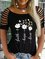 Floral Crew Neck Regular Fit Short Sleeve T-Shirt