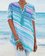 Geometric Vacation Short Sleeve Tops