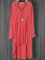 Stand Collar Women Summer Chiffon Shirt Dresses