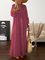 V Neck Women Dresses A-Line Daytime Leopard Print Dresses
