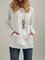 Casual Round Neck Loose Big Pocket Tops