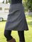 Plain Casual Cotton-Blend Skirt
