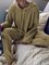 Gray Casual Long Sleeve Two Piece Sets
