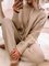 Gray Casual Long Sleeve Two Piece Sets