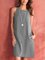 Sleeveless Casual Solid Dresses