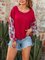 Ethnic Style Tie-dye Printing Splicing Long-sleeved Sweater