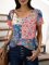 Casual V Neck Short Sleeve Shirts & Tops