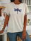 Crew Neck Short Sleeve Printed T-shirt
