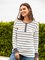 Casual Vintage Cotton-Blend Holiday Long Sleeve Shirts & Tops