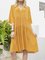 Yellow Casual Linen Dresses