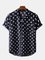 Men's Starry Sky Shirt Collar Printed Shirts