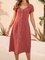 Summer Buttoned Solid Casual Shirt Dresses