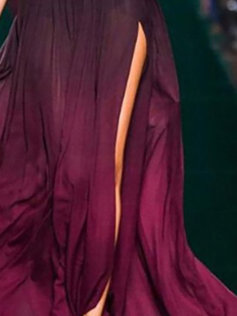 Purple Holiday Prom Dress