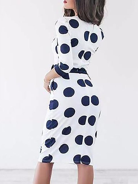 Polka Dot Prom Dress