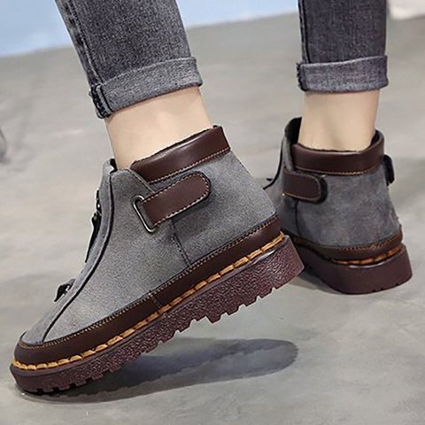 platform ankle chelsea boots