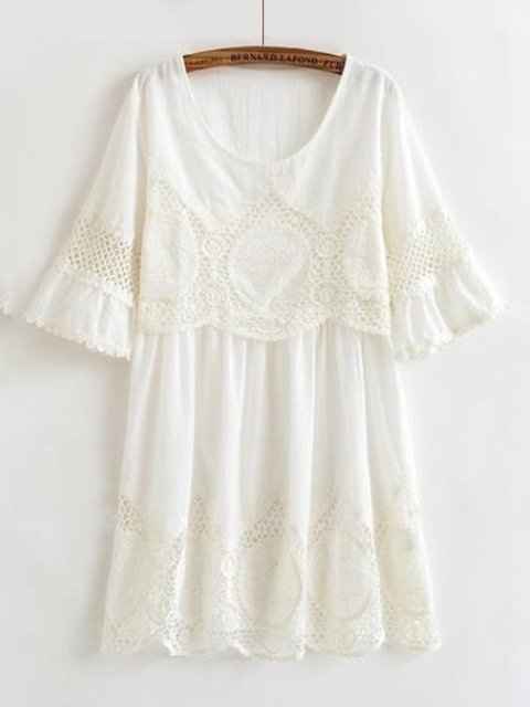 Justfashionnow Formal Dresses Sundress Going Out Crew Neck 