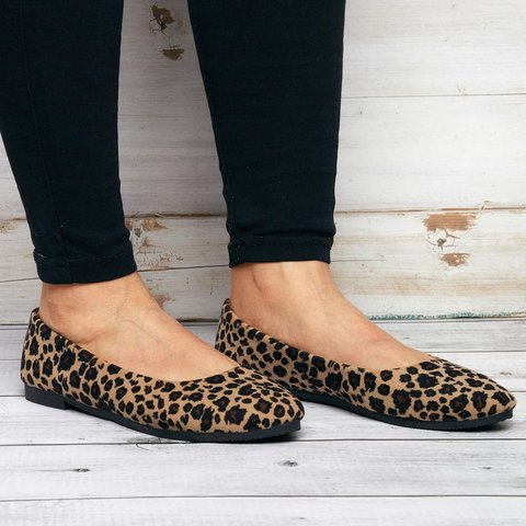 leopard flats