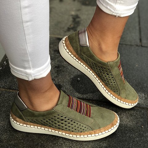 hollow out sneakers
