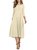 Women Daily Cotton 3/4 Sleeve Paneled  Summer Dress
