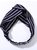 Fashion Plaid Knot Headband Turban Elastic Head Wrap Hairband