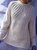 White Cotton-Blend Long Sleeve Knitted Sweater