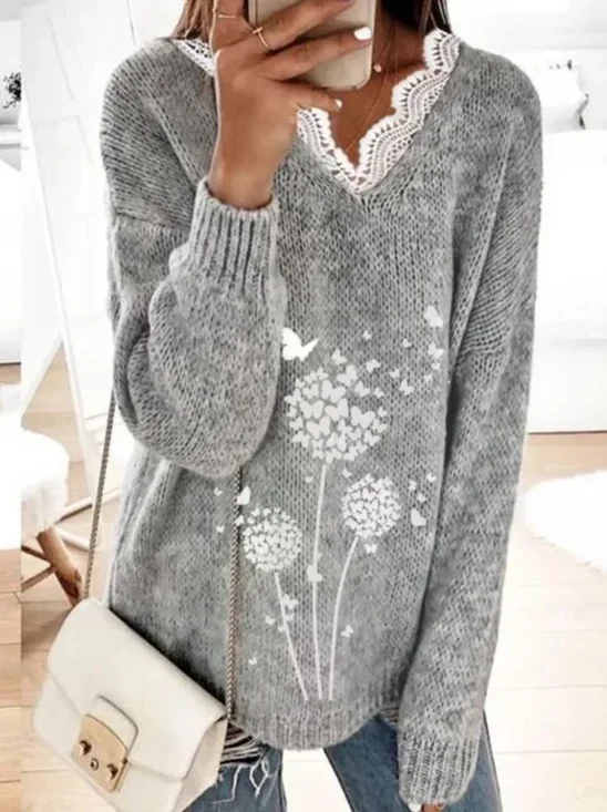 Casual Long Sleeve Sweater