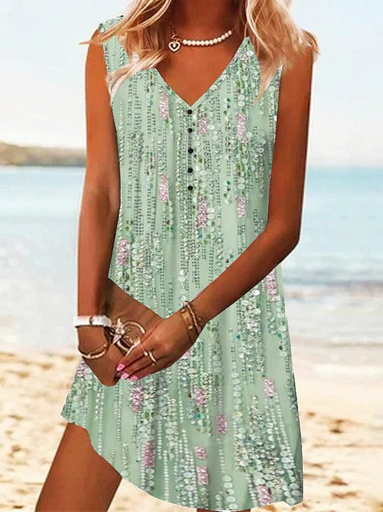 Floral Casual Loose Dress