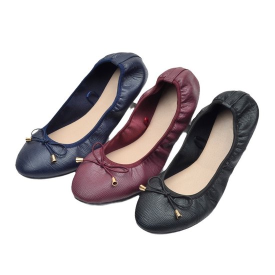Summer Egg Roll Shoes Lizard Pattern 2025 Casual Soft Bottom Shallow Mouth Single Shoes For Women Pregnant Women Bow Black Women's Shoes