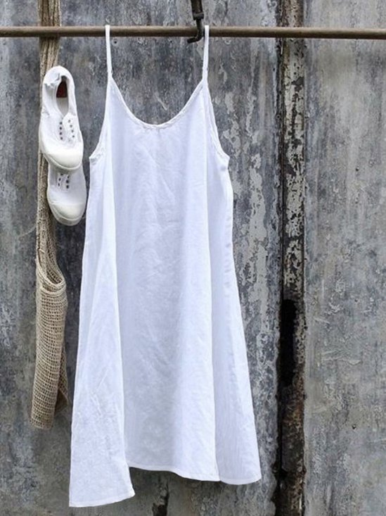 Women Sleeveless Tank Top Camisole Summer Plain Spaghetti Daily Casual Top