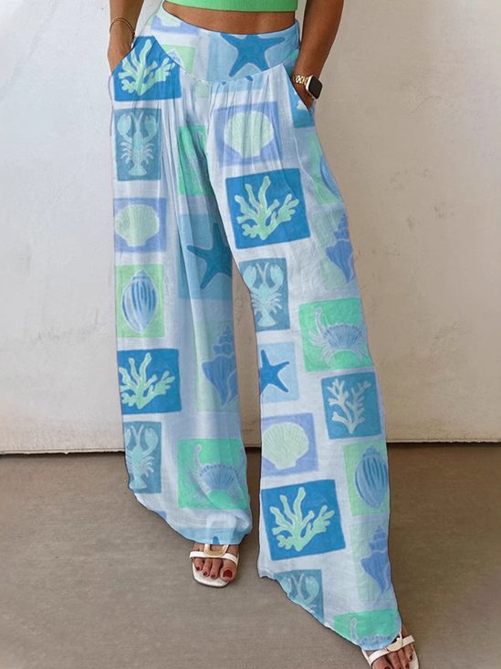 Women Shell Long Pants Casual Spring/Fall Trousers