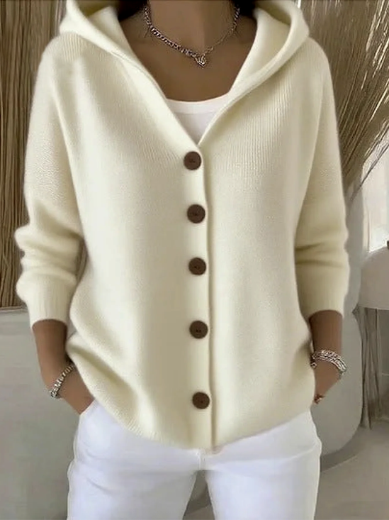 Women Floral Long Sleeve Hoodie Casual Spring/Fall Cardigan Outerwear