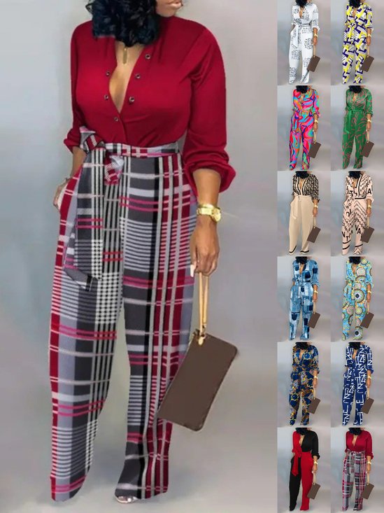 Women Striped Mock Neck Sleeveless Casual Summer Jumpsuit