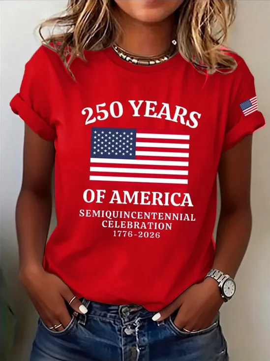 Women
                      Text Letters Short Sleeve Tee T-shirt Crew Neck
                      Printing Casual Graphic Tee Summer Top