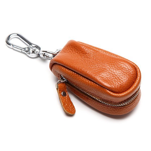 Unisex Genuine Leather Car Key Holder House Key Holder Purse Bag